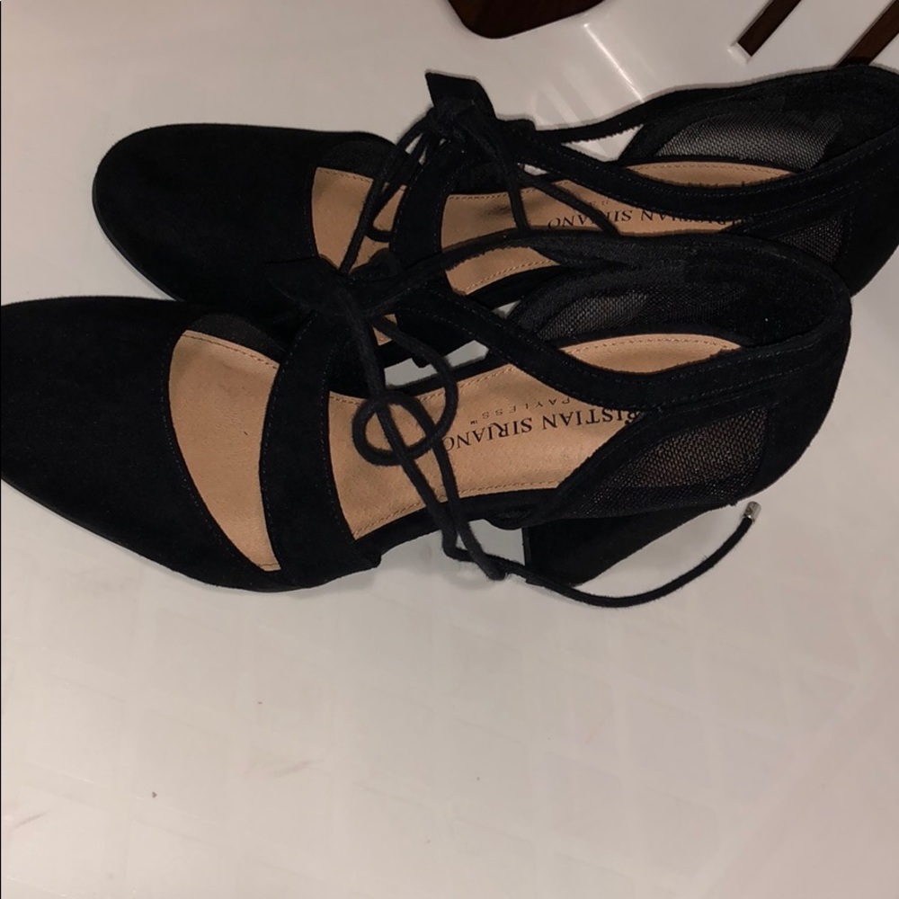 Black heels
